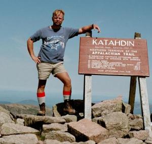 George on Baxter Peak